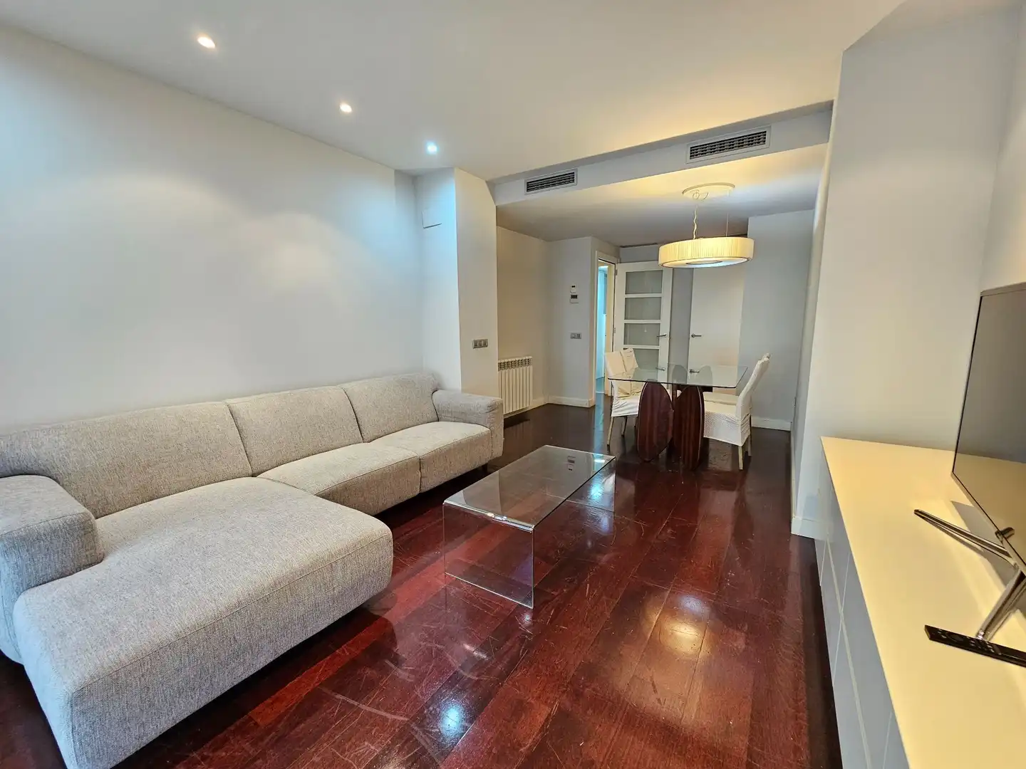 Living room of Flat for sale in Barcelona  with Air Conditioner, Heating and Terrace