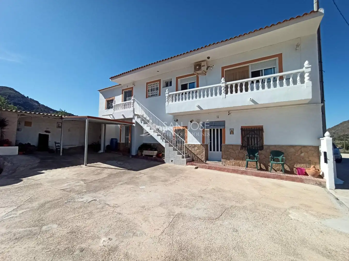 Vista exterior de Casa o chalet en venta en Abanilla con Calefacción y Amueblado