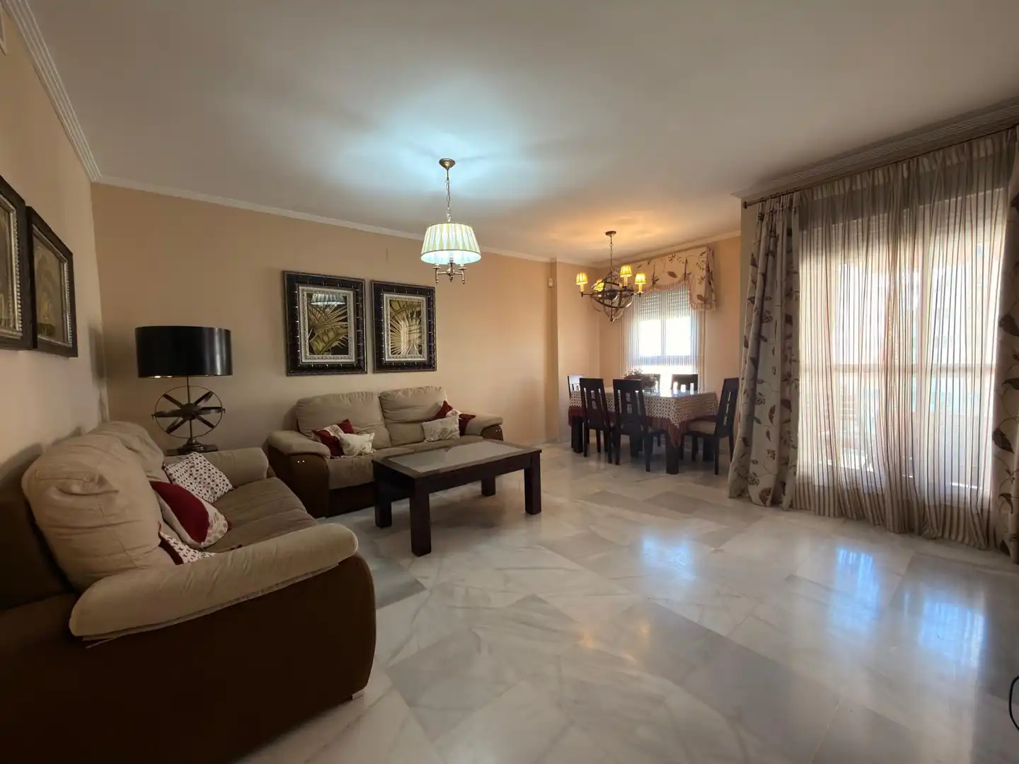 Sala de estar de Piso en venta en Huelva con Aire acondicionado, Calefacción y Terraza