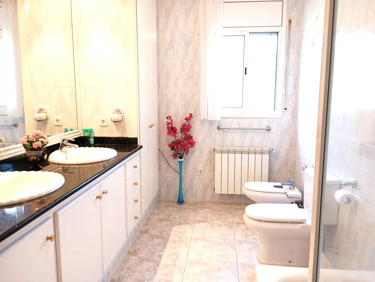 Bathroom of Houses for sale in Santa Coloma de Farners  with Heating, Private garden and Terrace