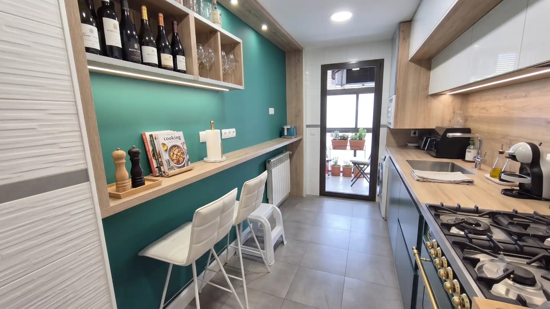 Cocina de Piso en venta en Rivas-Vaciamadrid con Aire acondicionado, Calefacción y Jardín privado