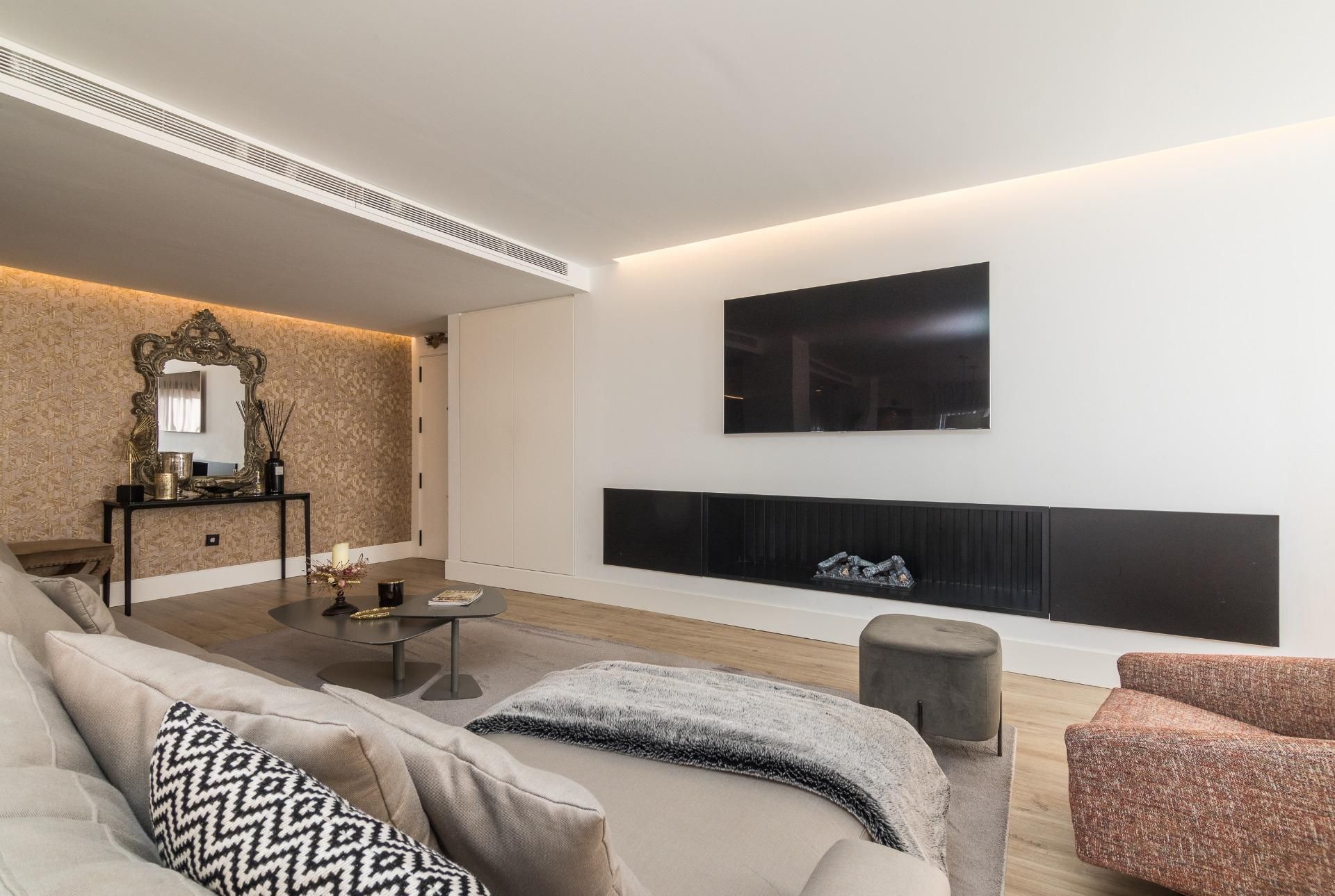 Living room of Flat for sale in Elche / Elx  with Air Conditioner, Heating and Terrace