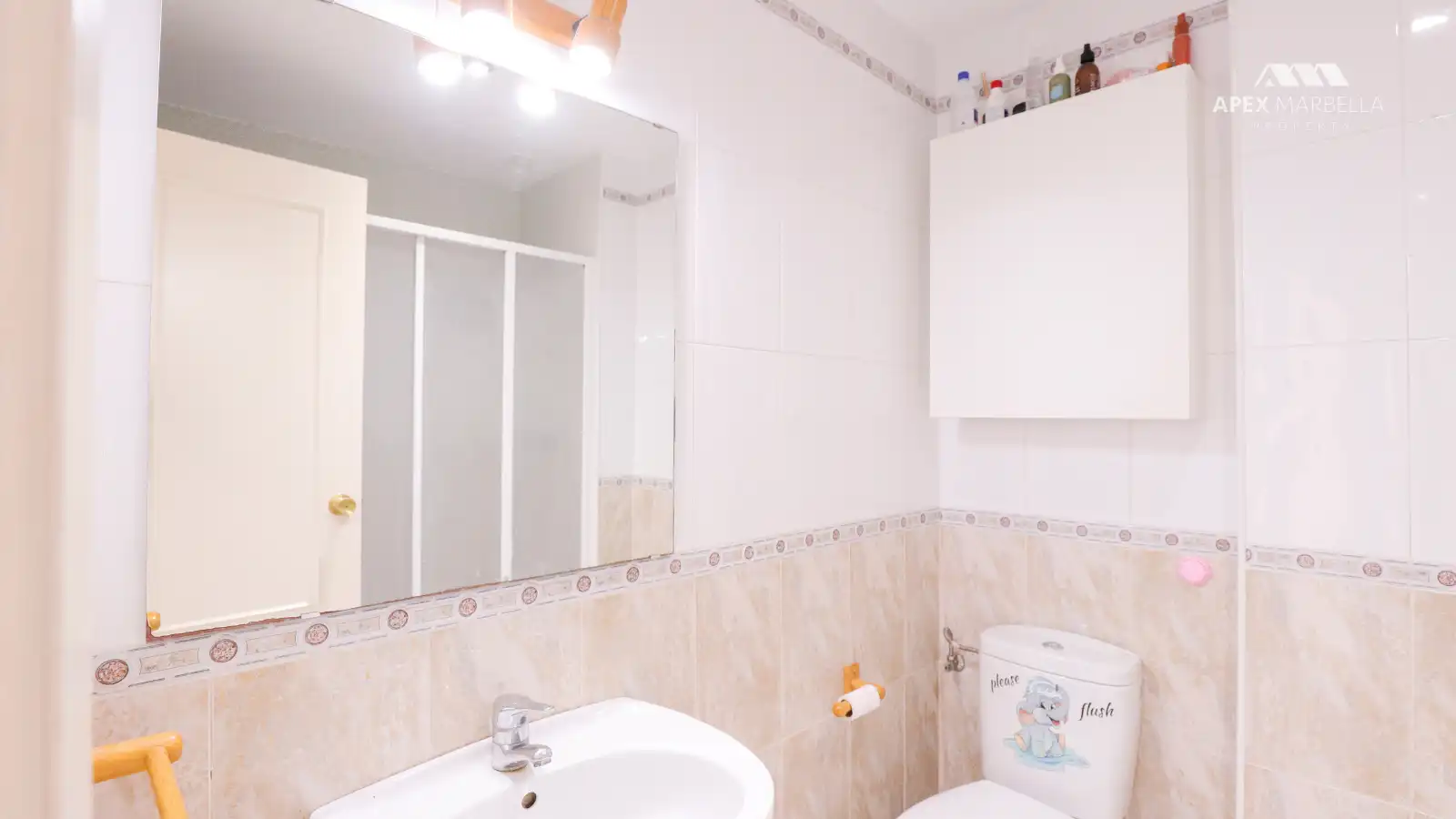 Badezimmer von Wohnungen zum Verkauf in Mijas mit Terrasse, Abstellraum und Gemeinschaftspool