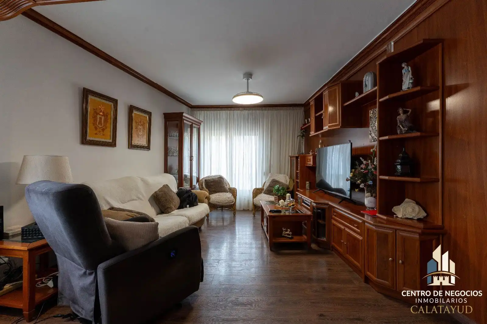 Sala d'estar de Casa o xalet en venda en Maluenda amb Aire condicionat, Calefacció i Jardí privat