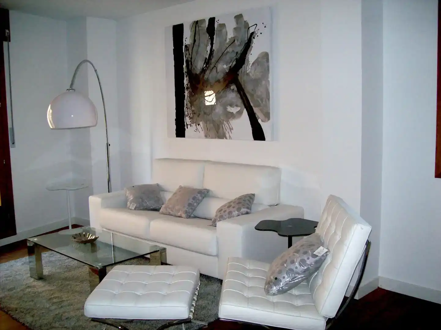 Sala de estar de Piso en venta en Caspe con Balcón