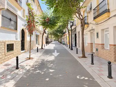 Exterior view of Ground floor for sale in Centro ciudad