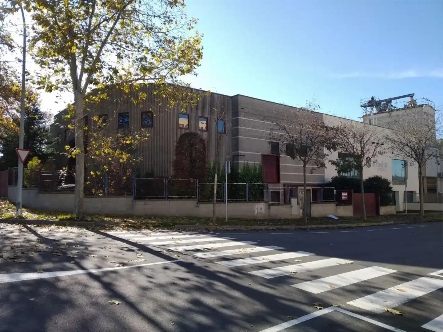 Vista exterior de Nave industrial en venta en Vic
