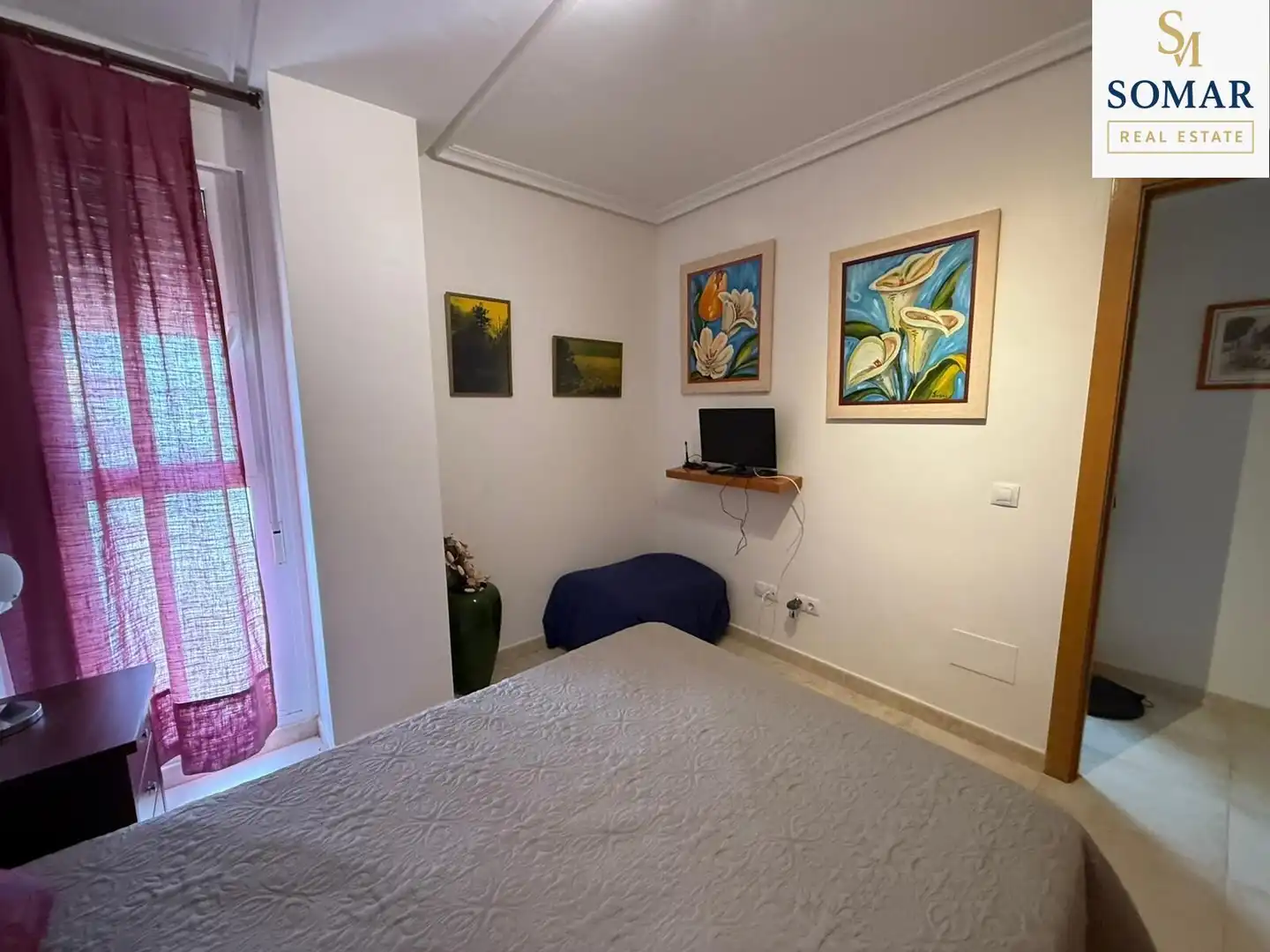 Bedroom of Attic for sale in Vera  with Private garden, Terrace and Furnished