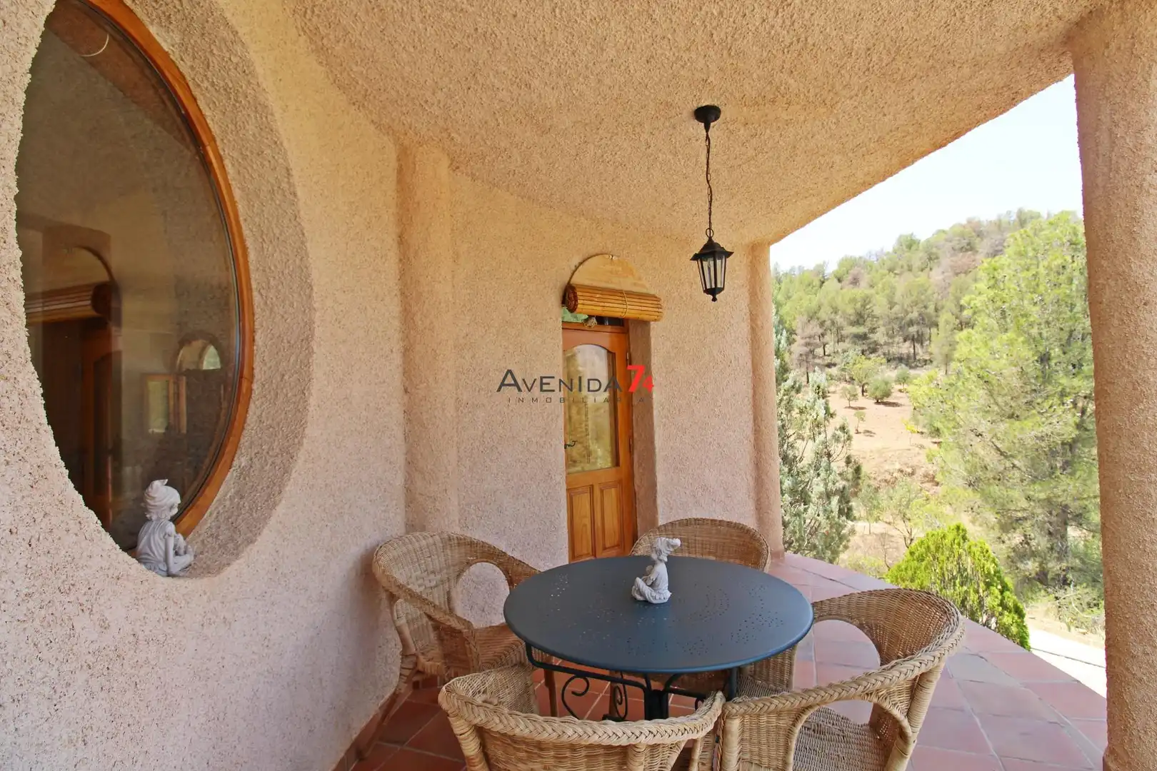 Terrace of Country homes for sale in Lorca  with Private garden, Parquet flooring and Terrace
