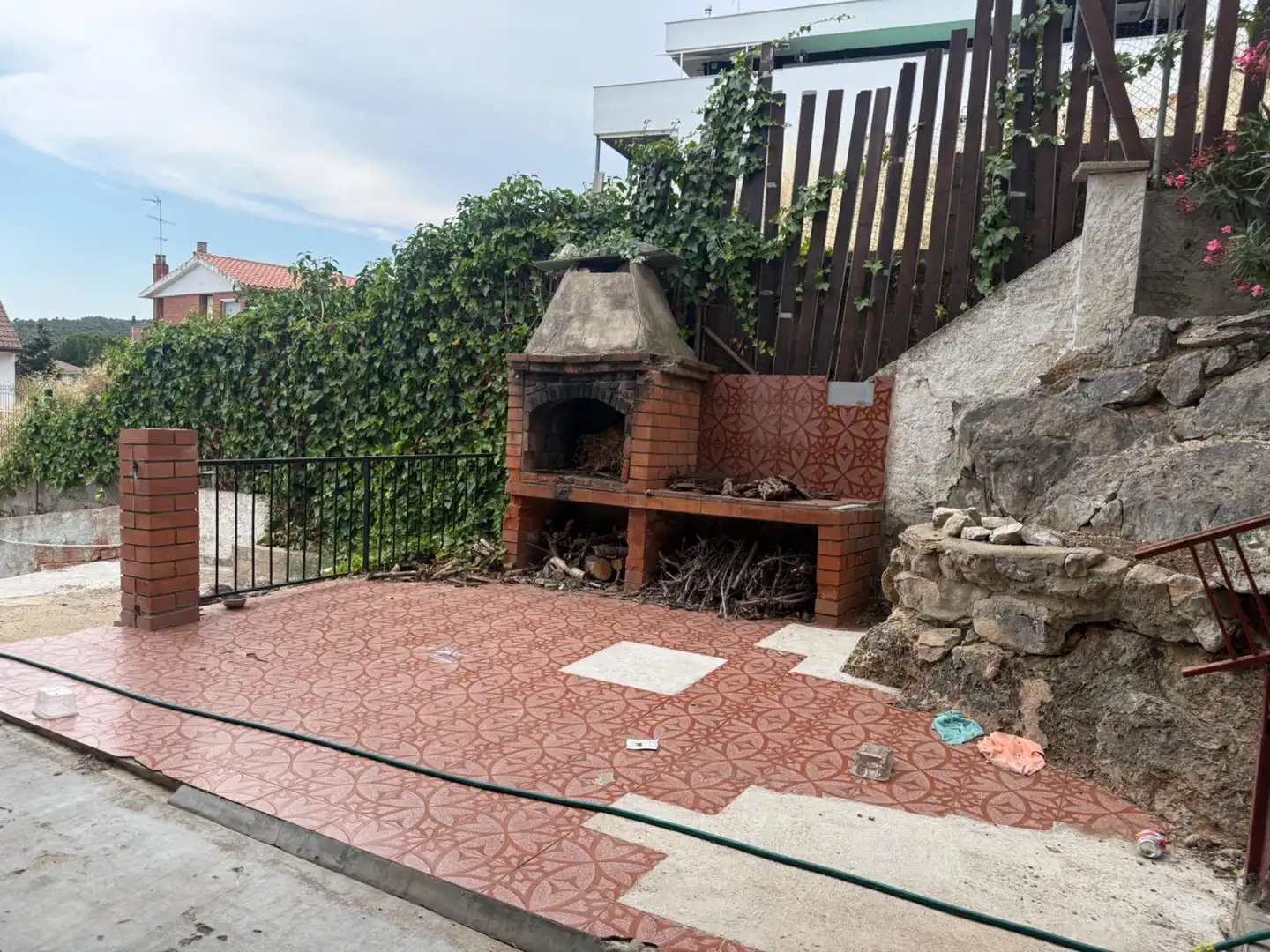 Terrassa de Casa o xalet en venda en Castellar del Vallès amb Calefacció, Jardí privat i Terrassa