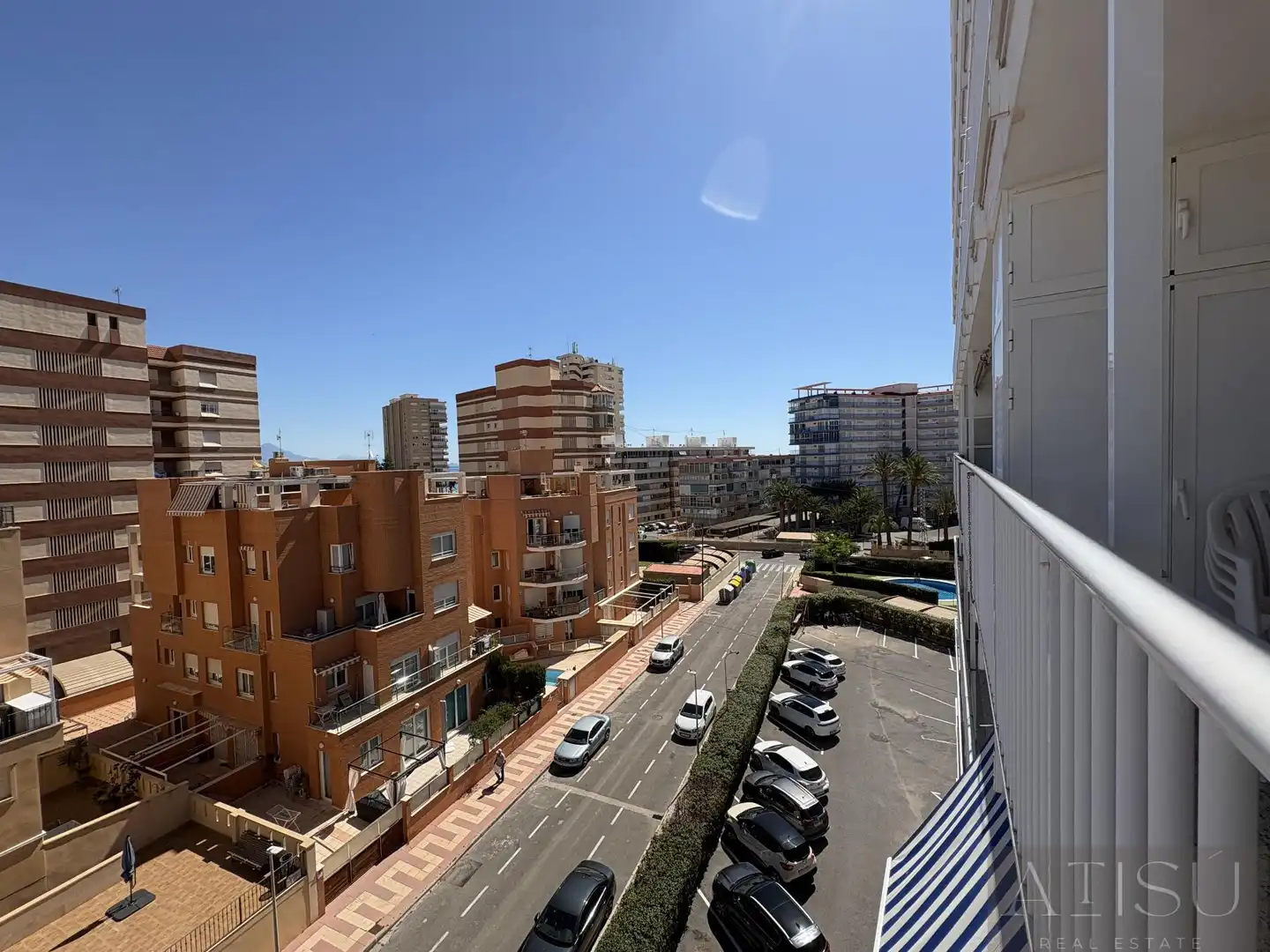 Exterior view of Flat for sale in El Campello  with Air Conditioner and Community pool
