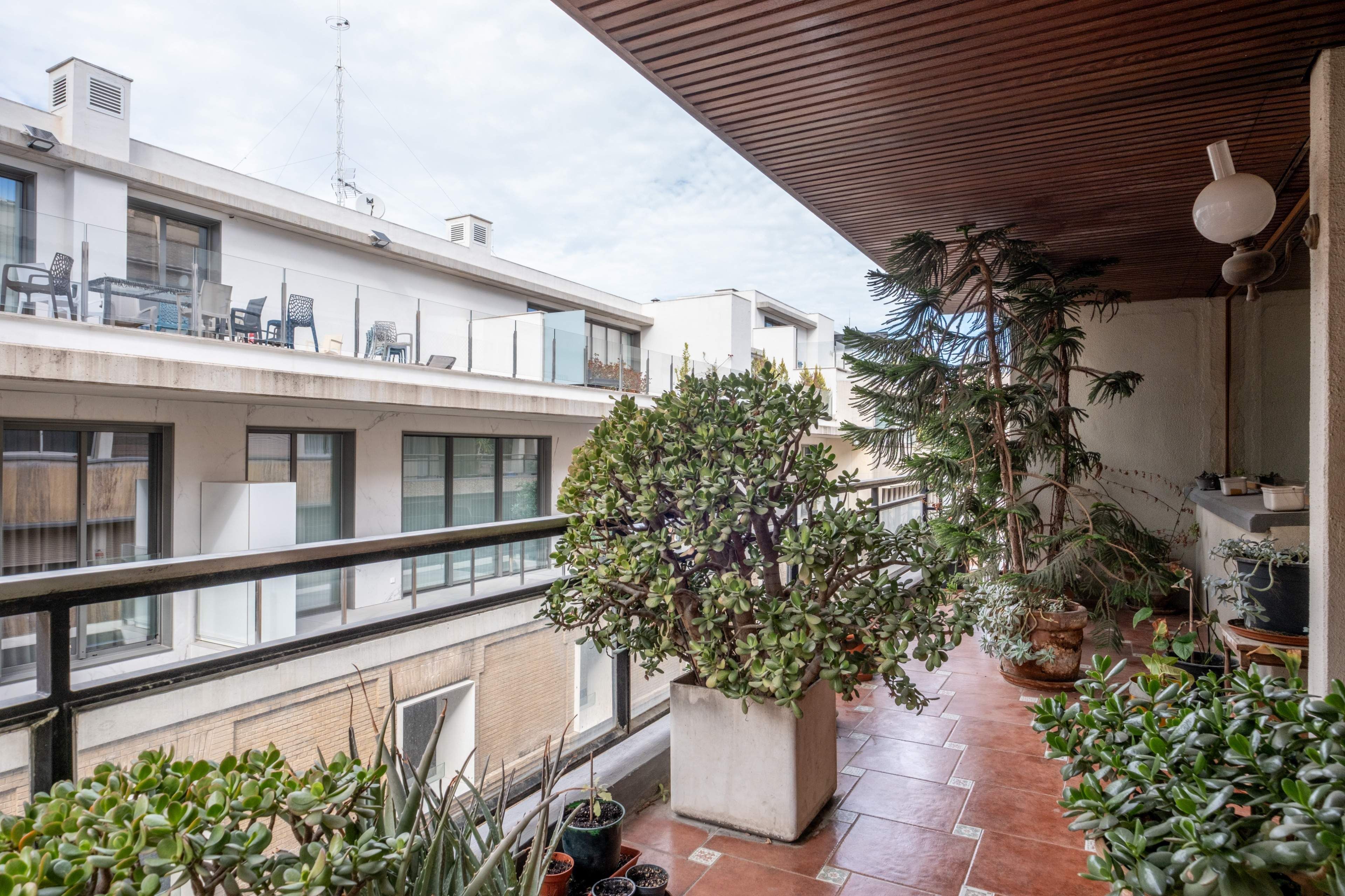 Terrace of Flat for sale in  Zaragoza Capital  with Heating, Terrace and Storage room