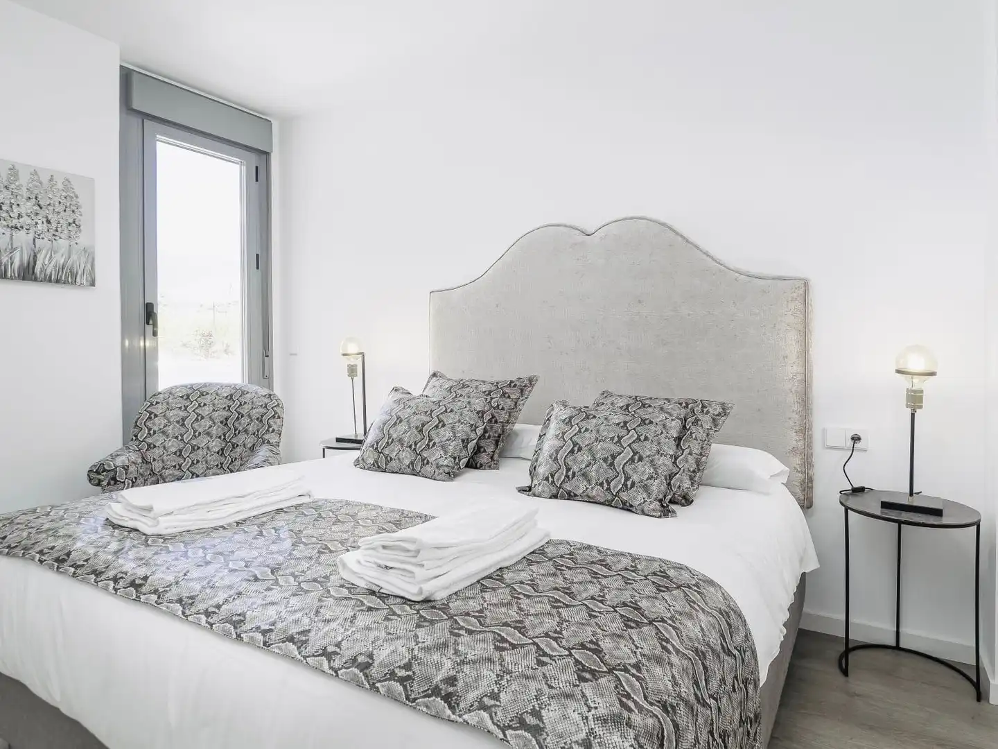 Dormitori de Apartament en venda en Estepona amb Aire condicionat, Calefacció i Terrassa