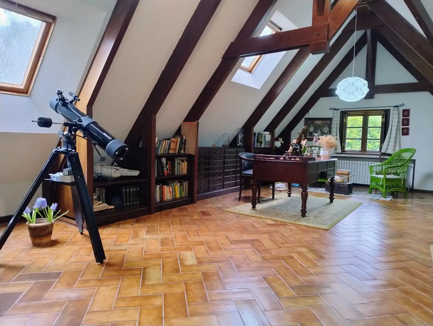 Sala de estar de Casa o chalet en venta en Lugo con Amueblado