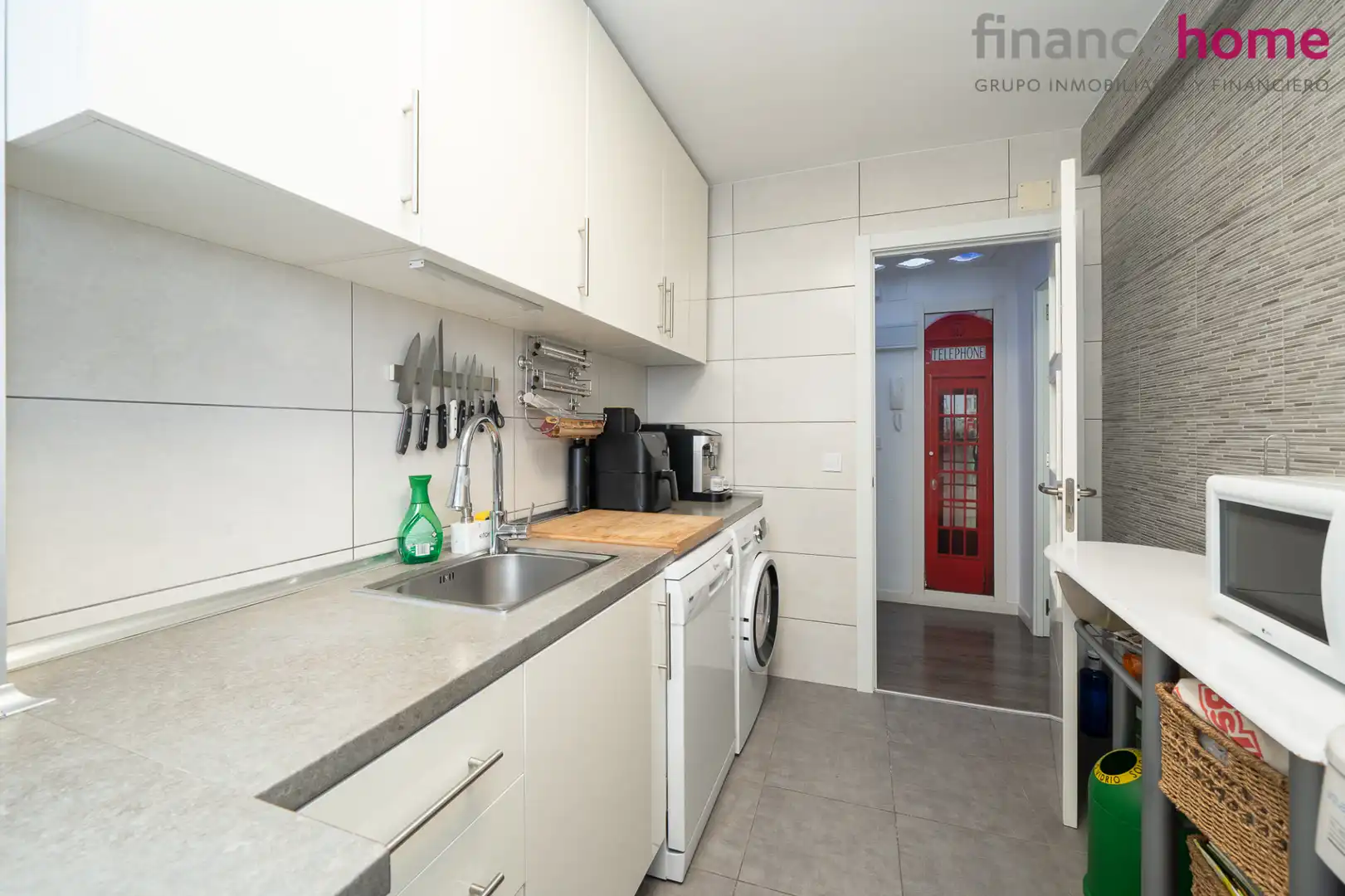 Kitchen of Flat for sale in Móstoles  with Air Conditioner, Heating and Terrace
