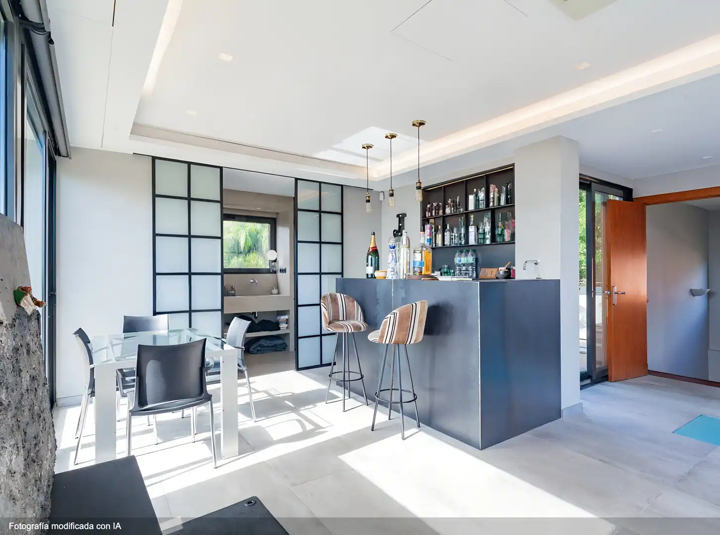 Cocina de Casa o chalet en venta en Barcelona con Aire acondicionado, Calefacción y Jardín privado