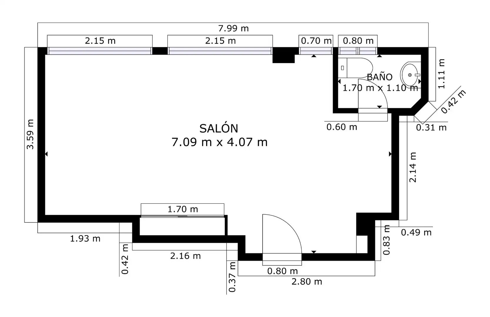 Wohnung zum Verkauf in Peñagrande