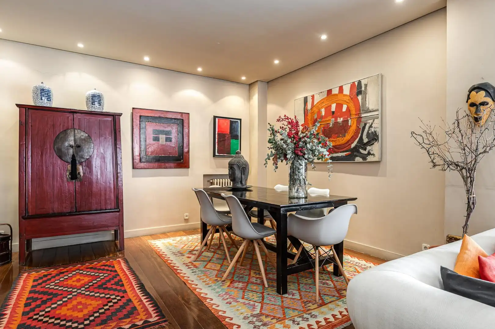 Esszimmer von Wohnung zum Verkauf in Madrid mit Klimaanlage und Abstellraum