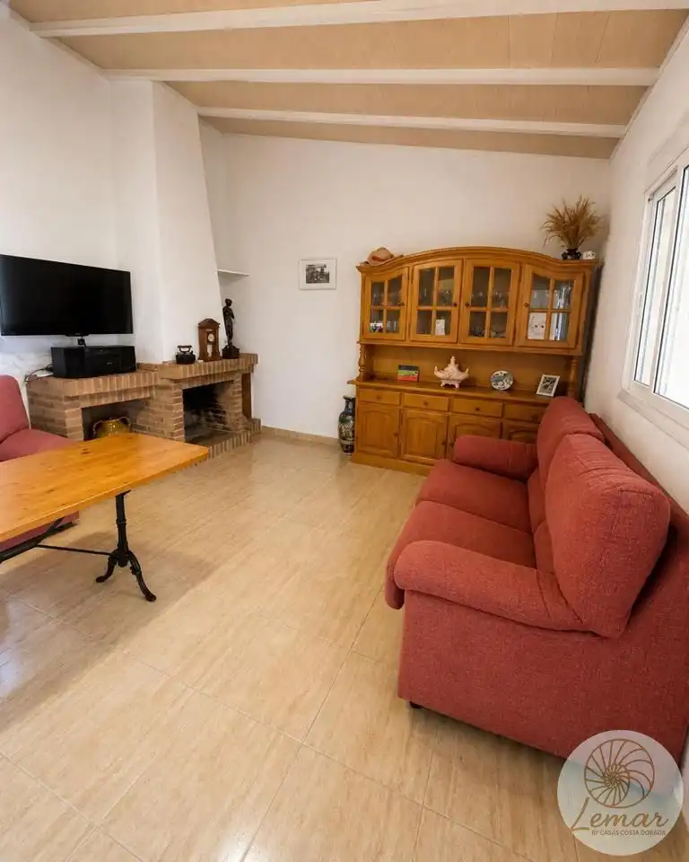 Sala de estar de Finca rústica en venta en L'Ametlla de Mar 