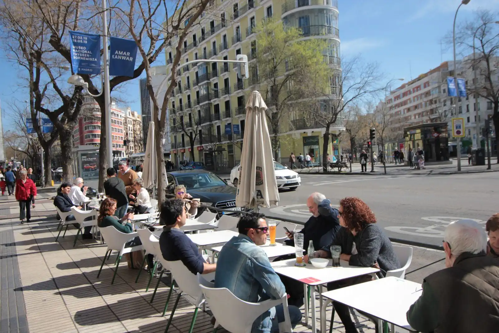 Vista exterior de Àtic de lloguer en Madrid amb Aire condicionat, Calefacció i Terrassa