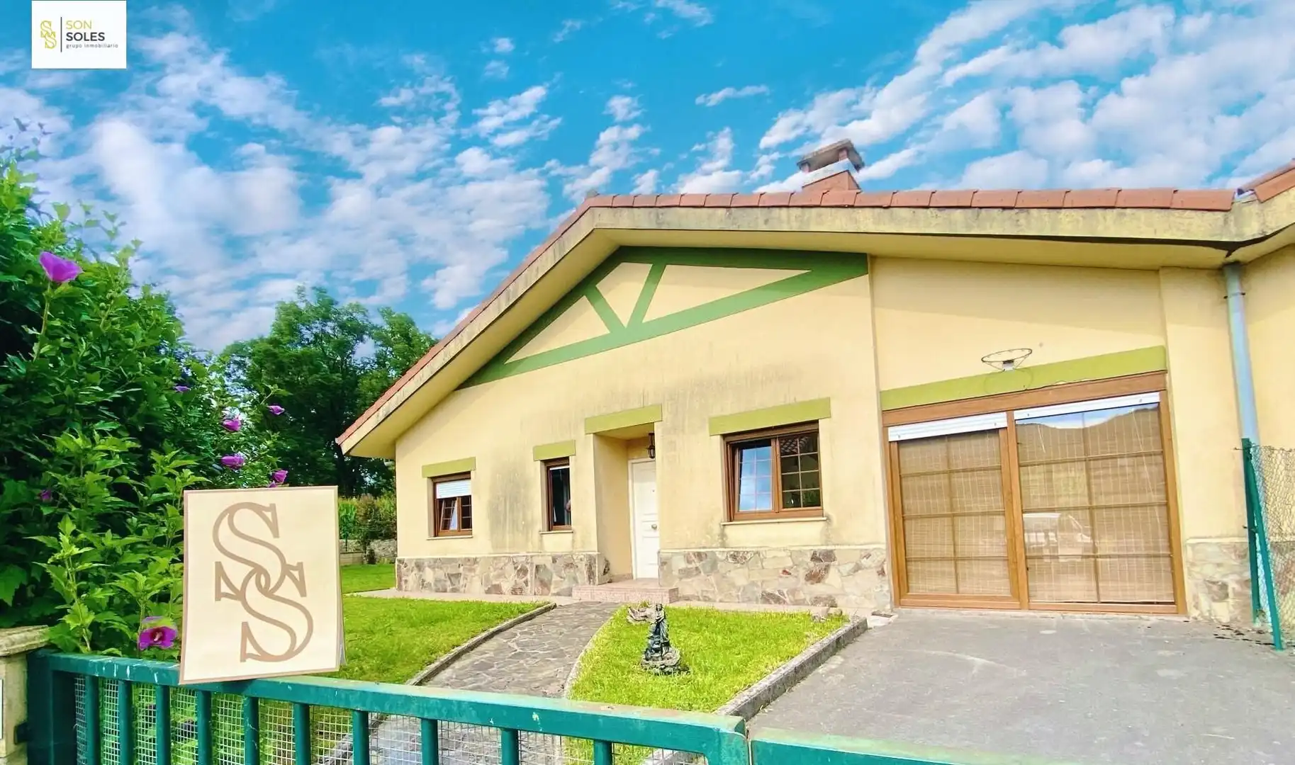 Villa con giardino in affitto a Hazas de Cesto