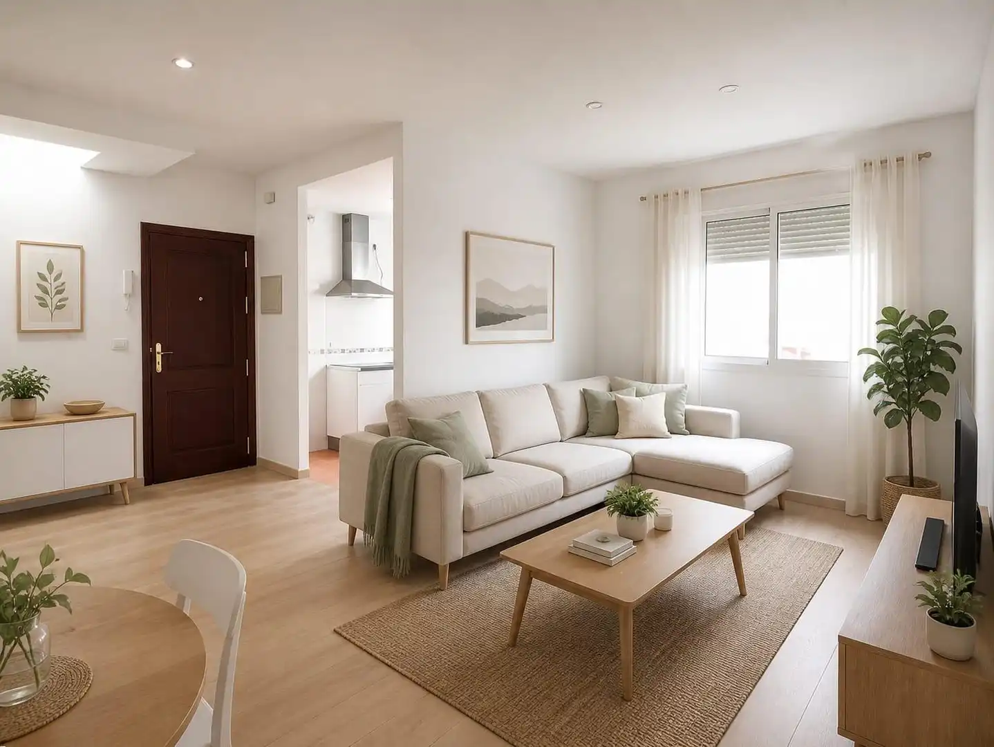 Sala de estar de Piso en venta en Alcalá de Guadaira con Terraza y Trastero