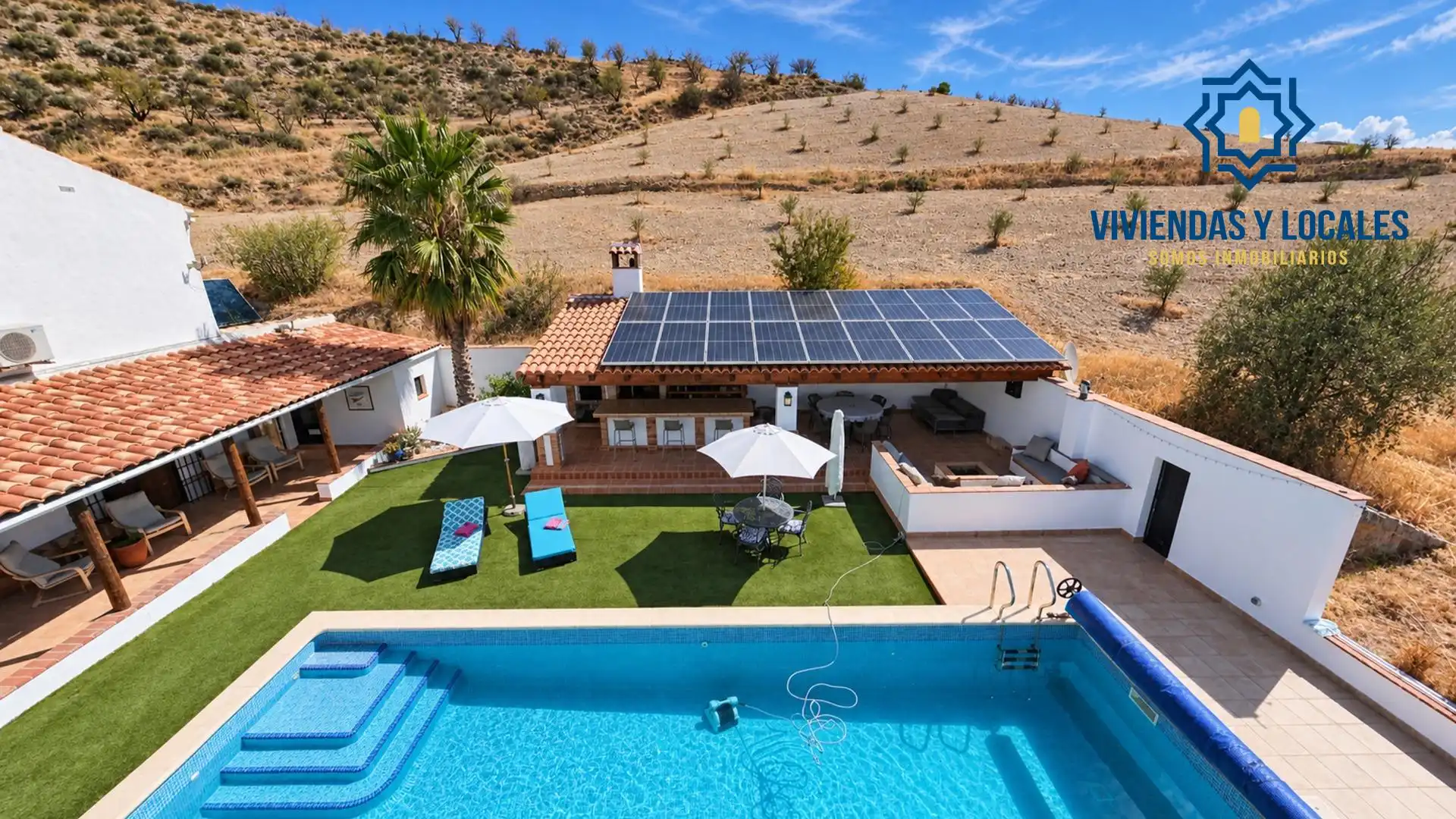 Villa con piscina in vendita a Santa Cruz del Comercio, imagen 11