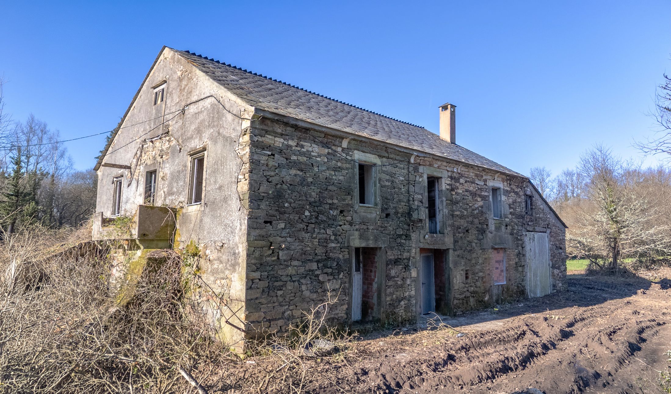 Vista exterior de Finca rústica en venta en Xermade