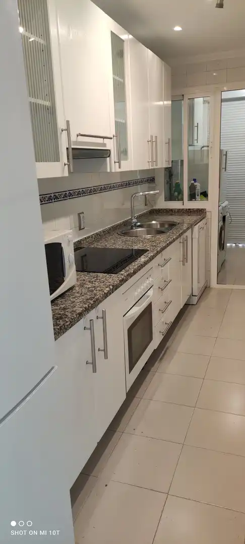 Kitchen of Flat for rent in Tomares  with Air Conditioner, Heating and Terrace