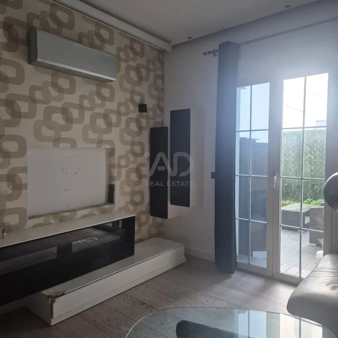 Living room of Flat for sale in  Zaragoza Capital  with Air Conditioner, Heating and Terrace