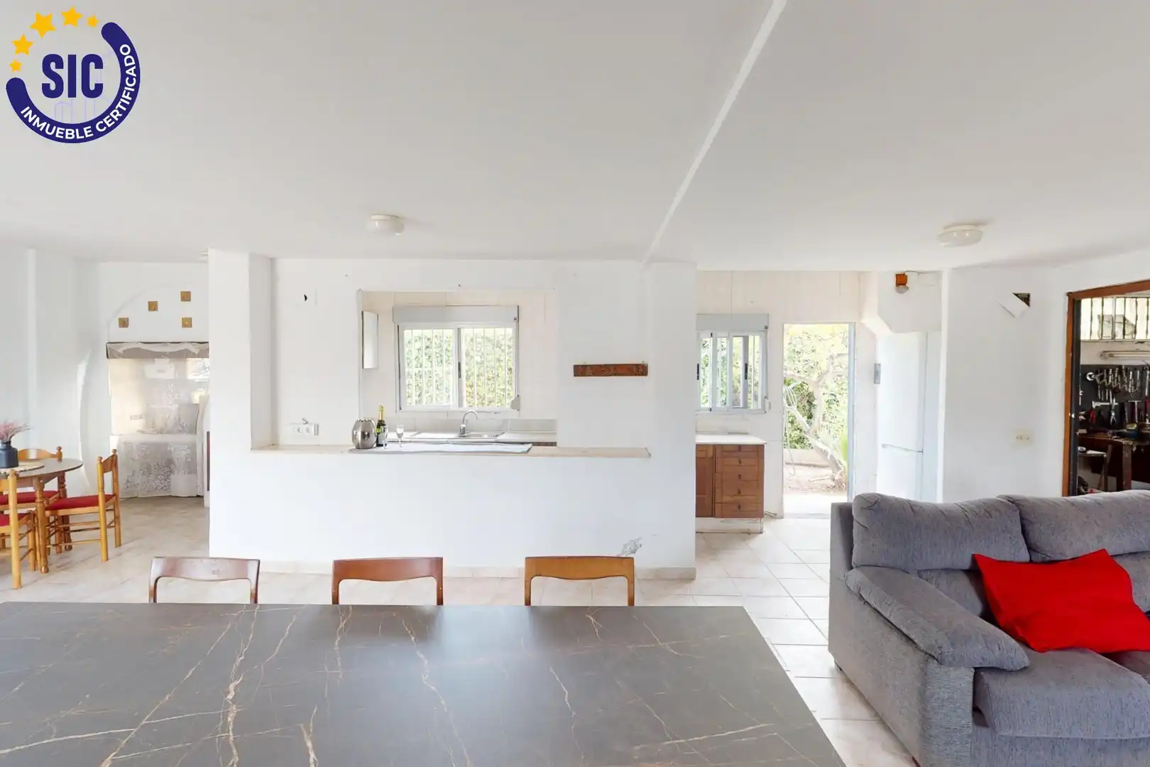 Cocina de Casa o chalet en venta en Benicasim / Benicàssim con Aire acondicionado, Jardín privado y Terraza