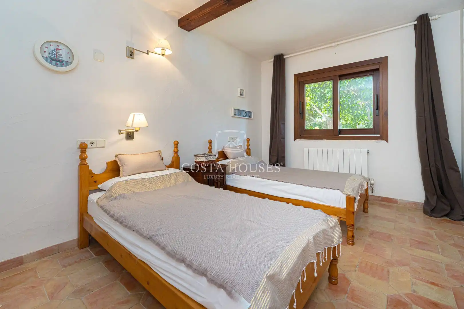 Dormitori de Casa o xalet en venda en Moraira amb Aire condicionat, Calefacció i Jardí privat