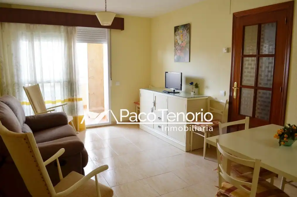 Sala de estar de Apartamento de alquiler en La Antilla con Terraza, Amueblado y Lavadora