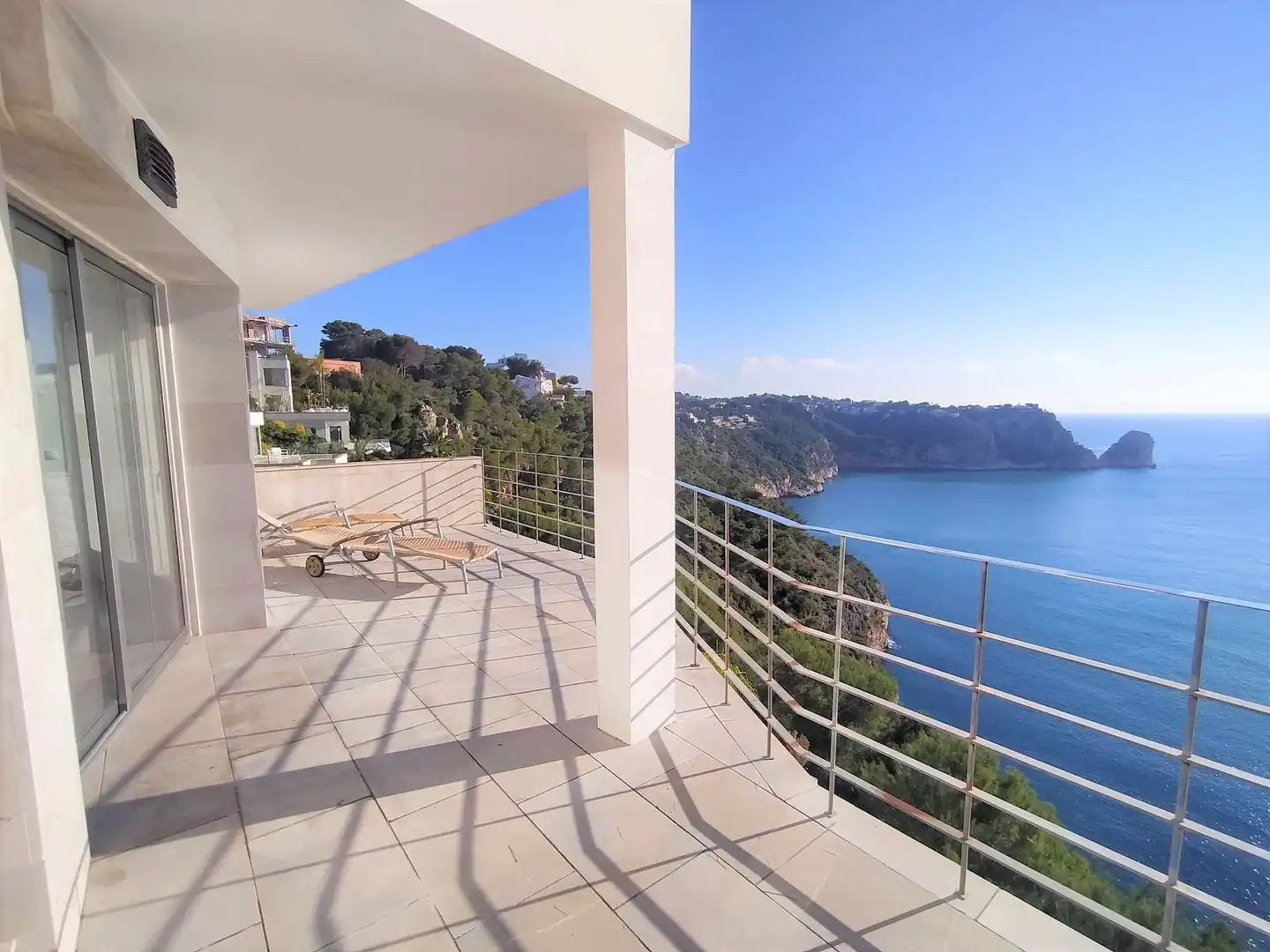 Terrassa de Casa o xalet en venda en Jávea / Xàbia amb Aire condicionat, Jardí privat i Terrassa