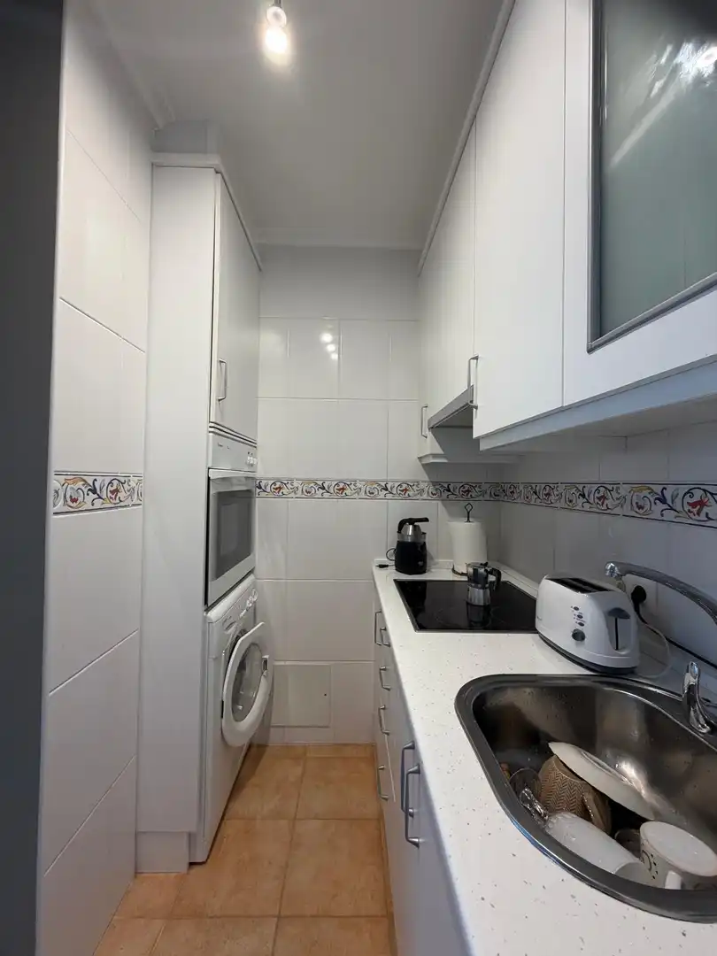 Cocina de Apartamento de alquiler en Cedeira