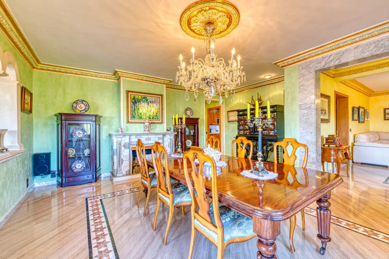 Dining room of Houses for sale in Calvià  with Private garden