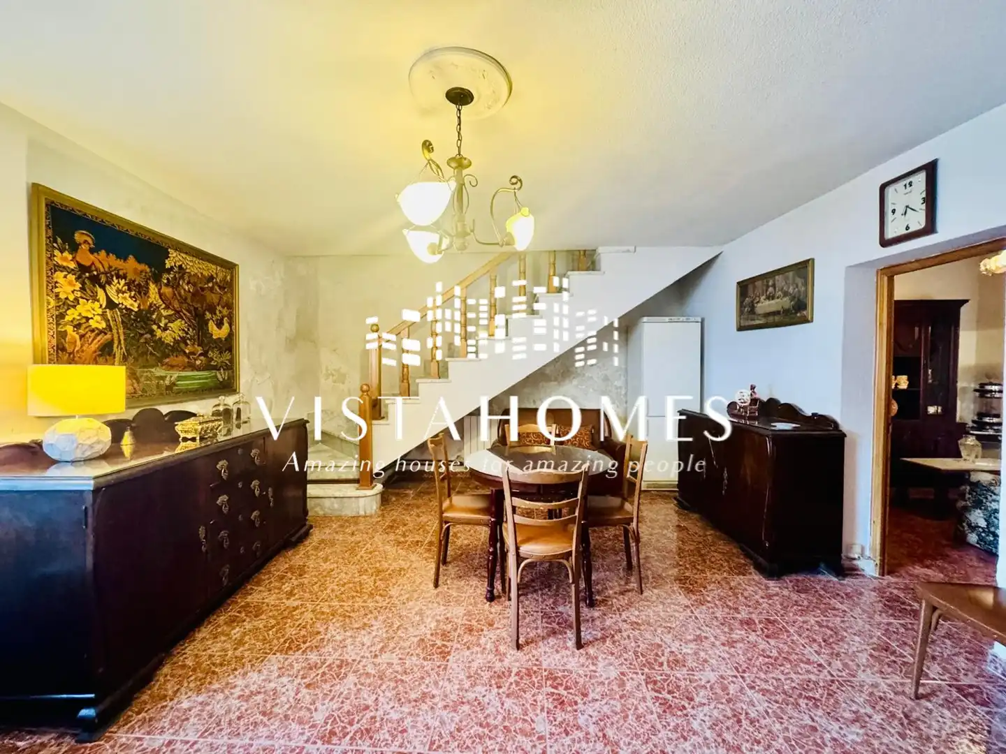 Sala de estar de Casa adosada en venta en Chinchón con Calefacción, Jardín privado y Terraza