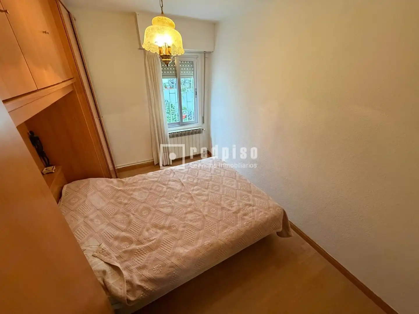 Schlafzimmer von Wohnung zur Miete in Madrid mit Heizung und Terrasse