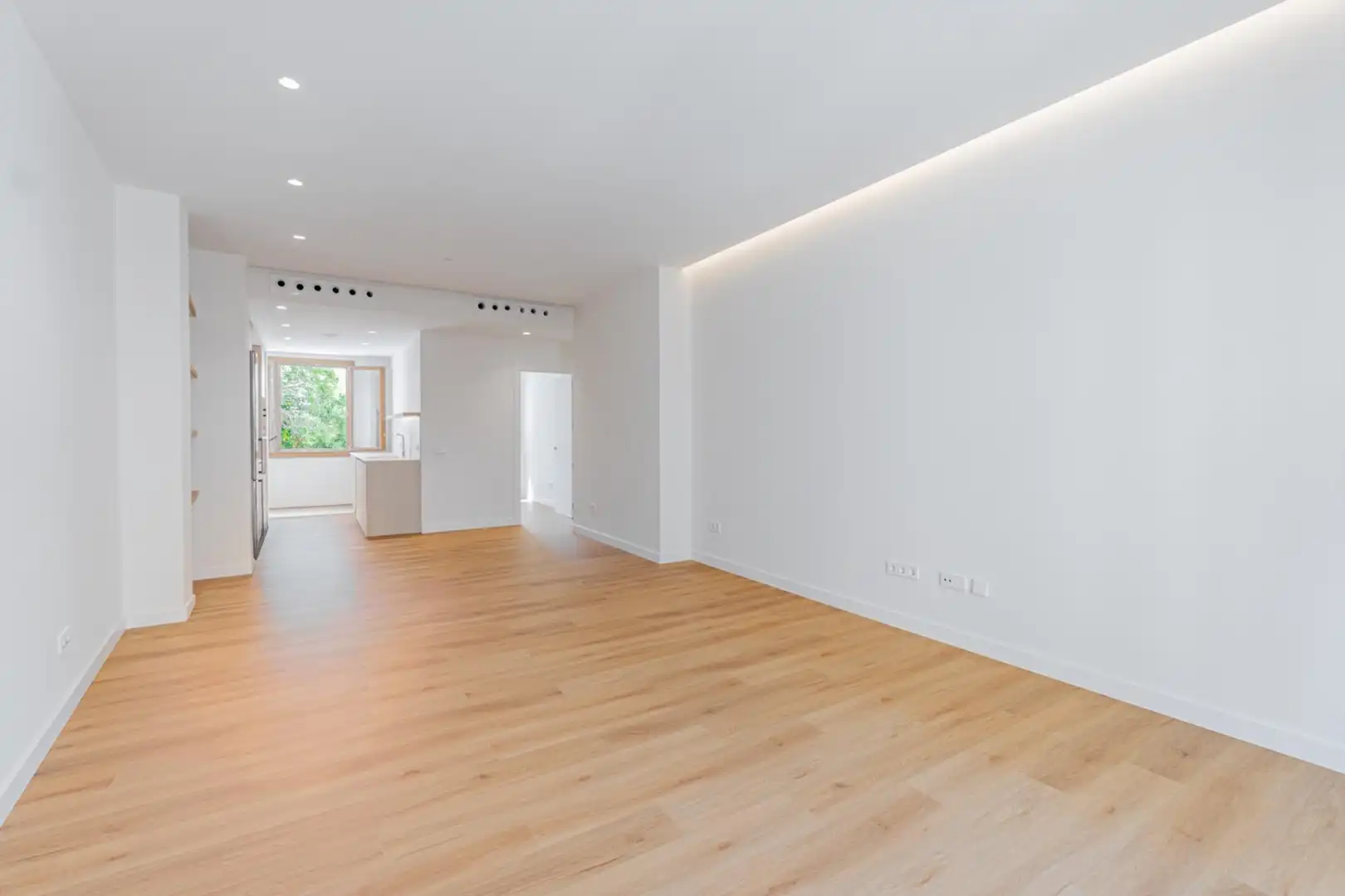 Wohnzimmer von Wohnung zum Verkauf in  Palma de Mallorca mit Klimaanlage und Balkon