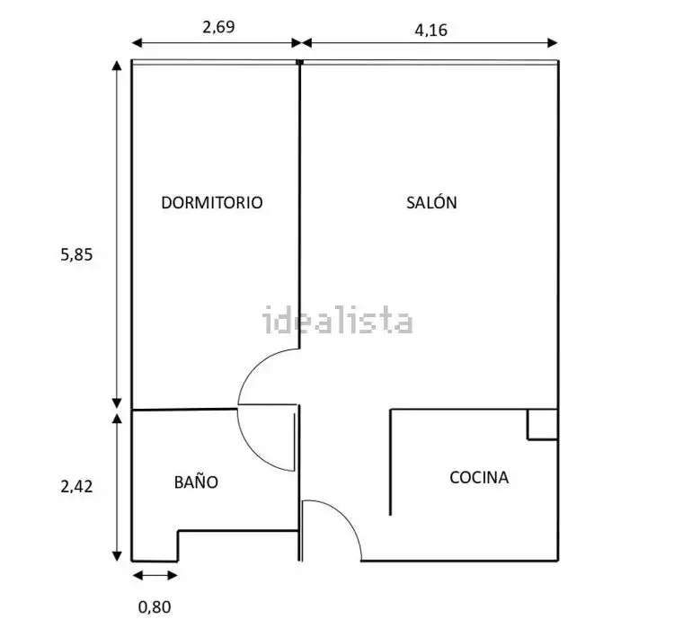 Dormitori de Pis en venda en Madrid amb Aire condicionat i Calefacció