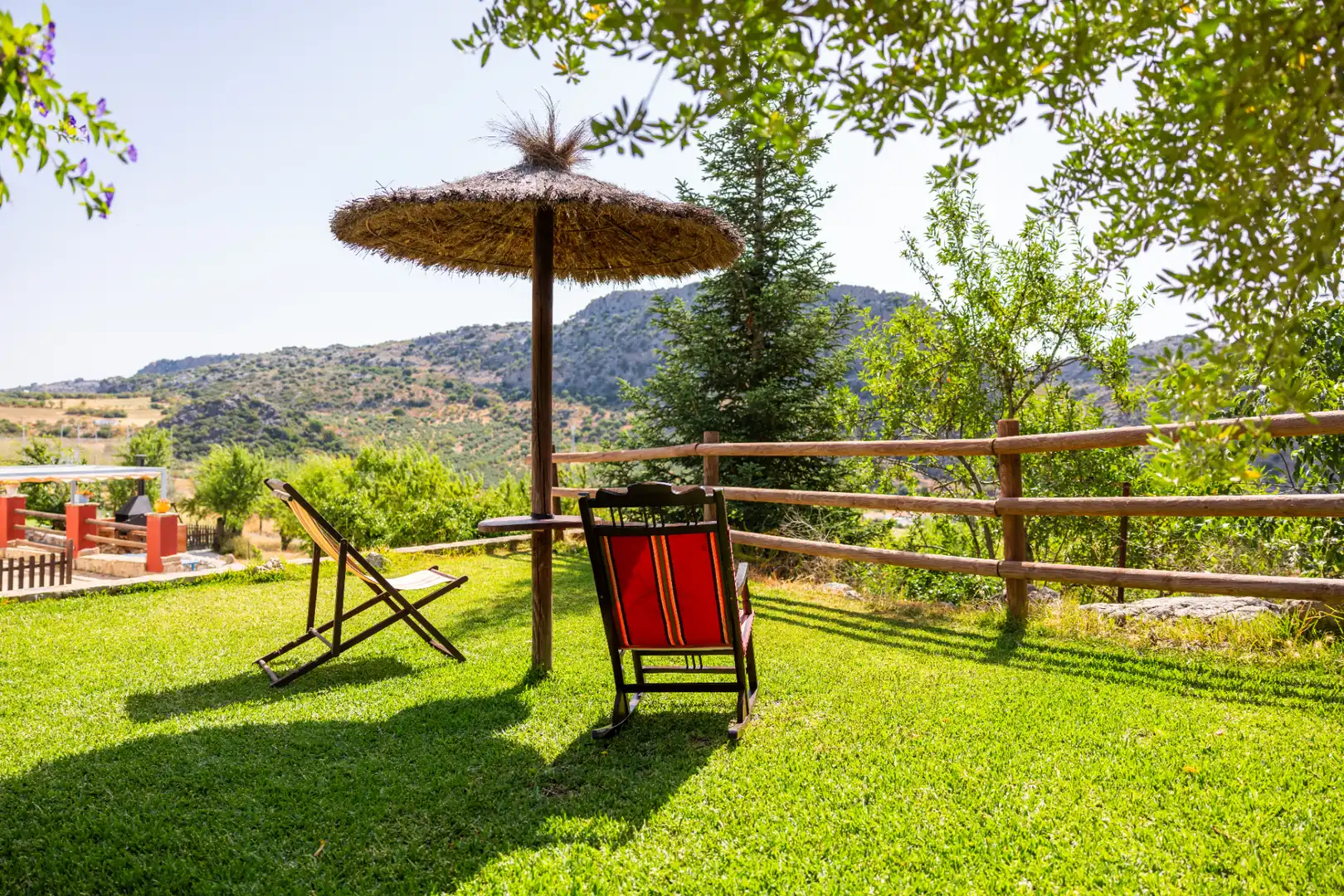 Jardín de Finca rústica en venta en Montejaque con Aire acondicionado, Jardín privado y Terraza