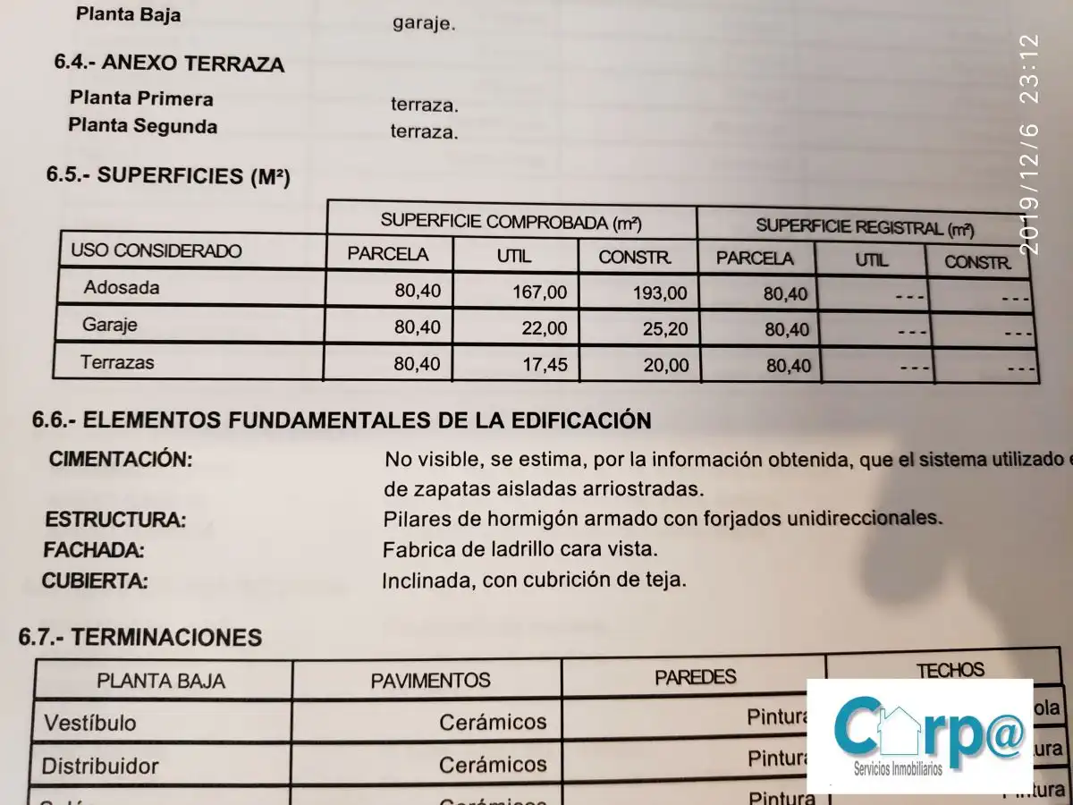 Casa adosada en venta en Andosilla