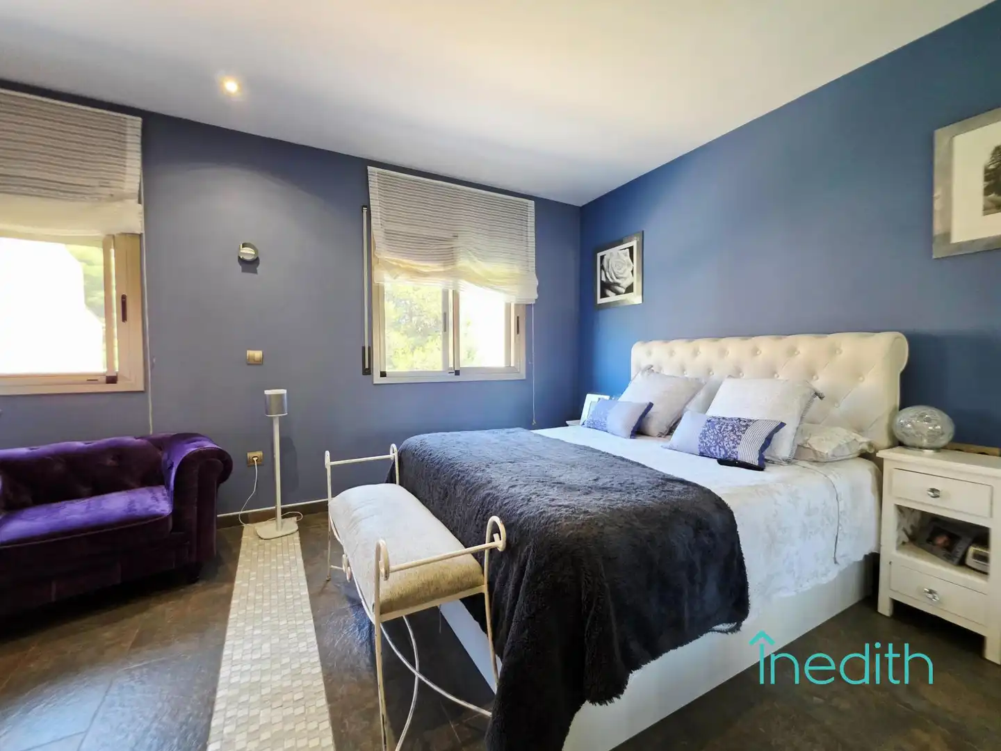 Bedroom of Houses for sale in Cubelles  with Air Conditioner, Heating and Private garden