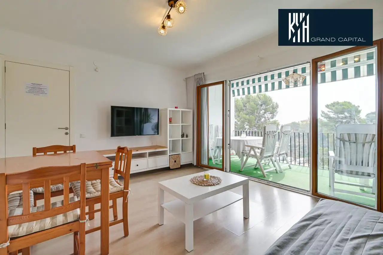 Sala de estar de Piso en venta en Tossa de Mar con Calefacción y Balcón