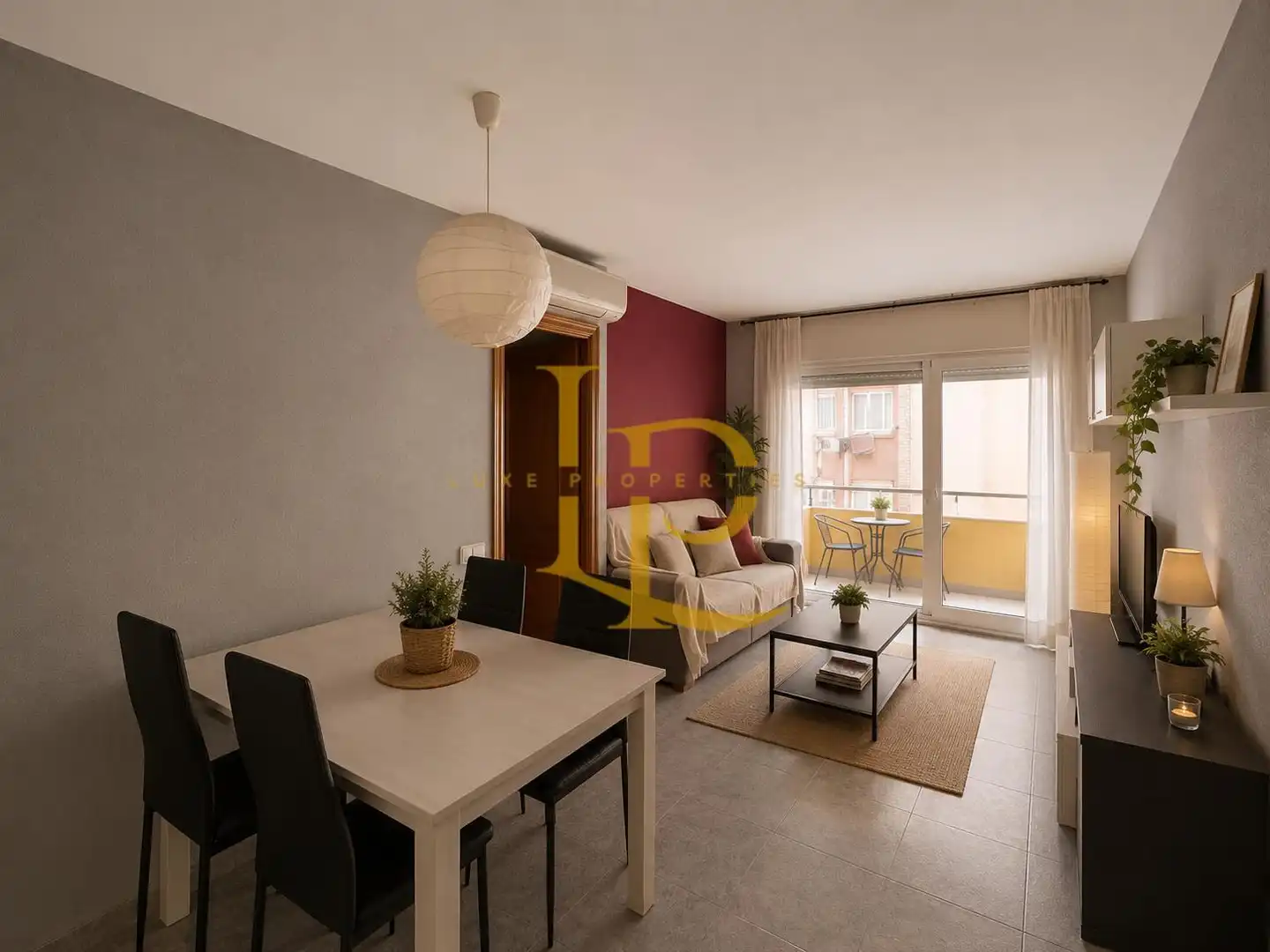 Wohnzimmer von Wohnung zum Verkauf in Rubí mit Klimaanlage, Heizung und Möbliert