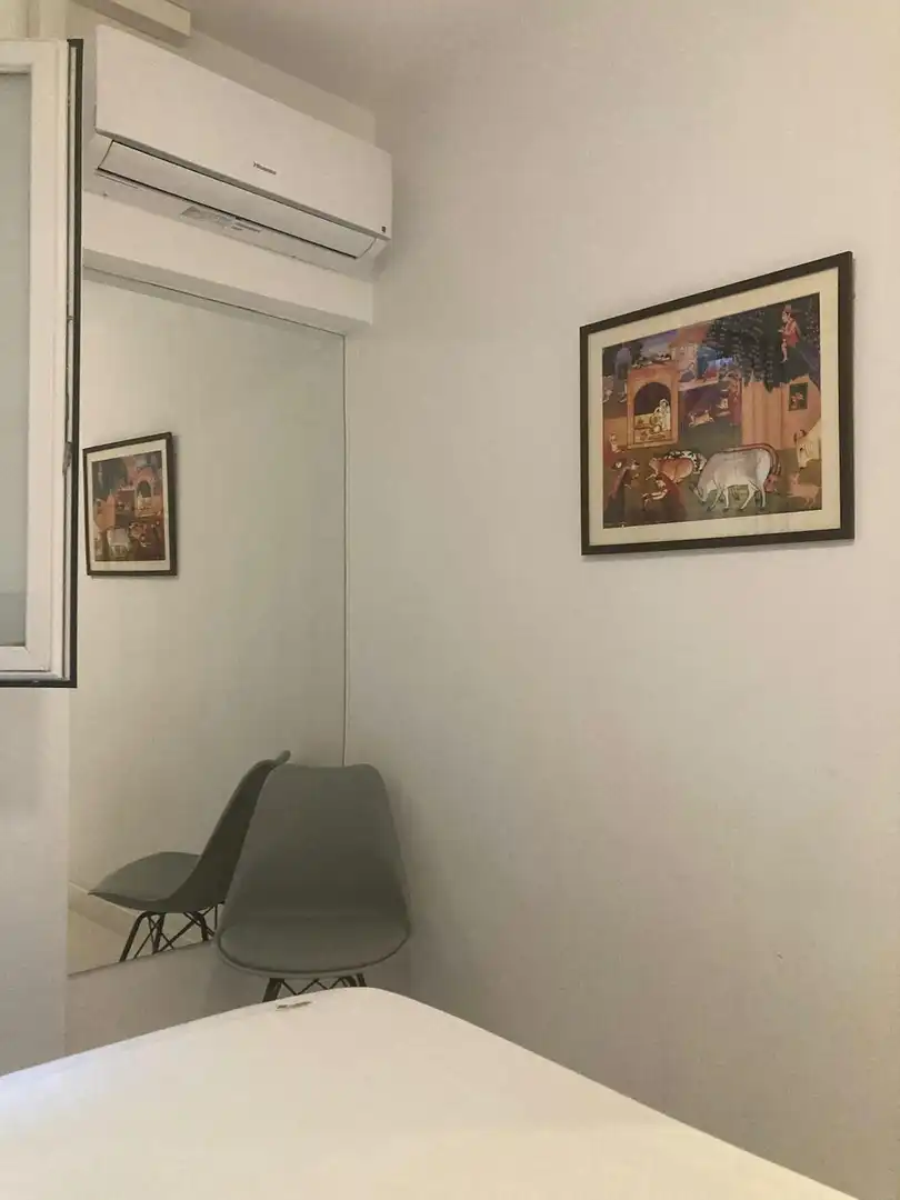 Esszimmer von Wohnung zur Miete in Madrid mit Klimaanlage, Heizung und Möbliert