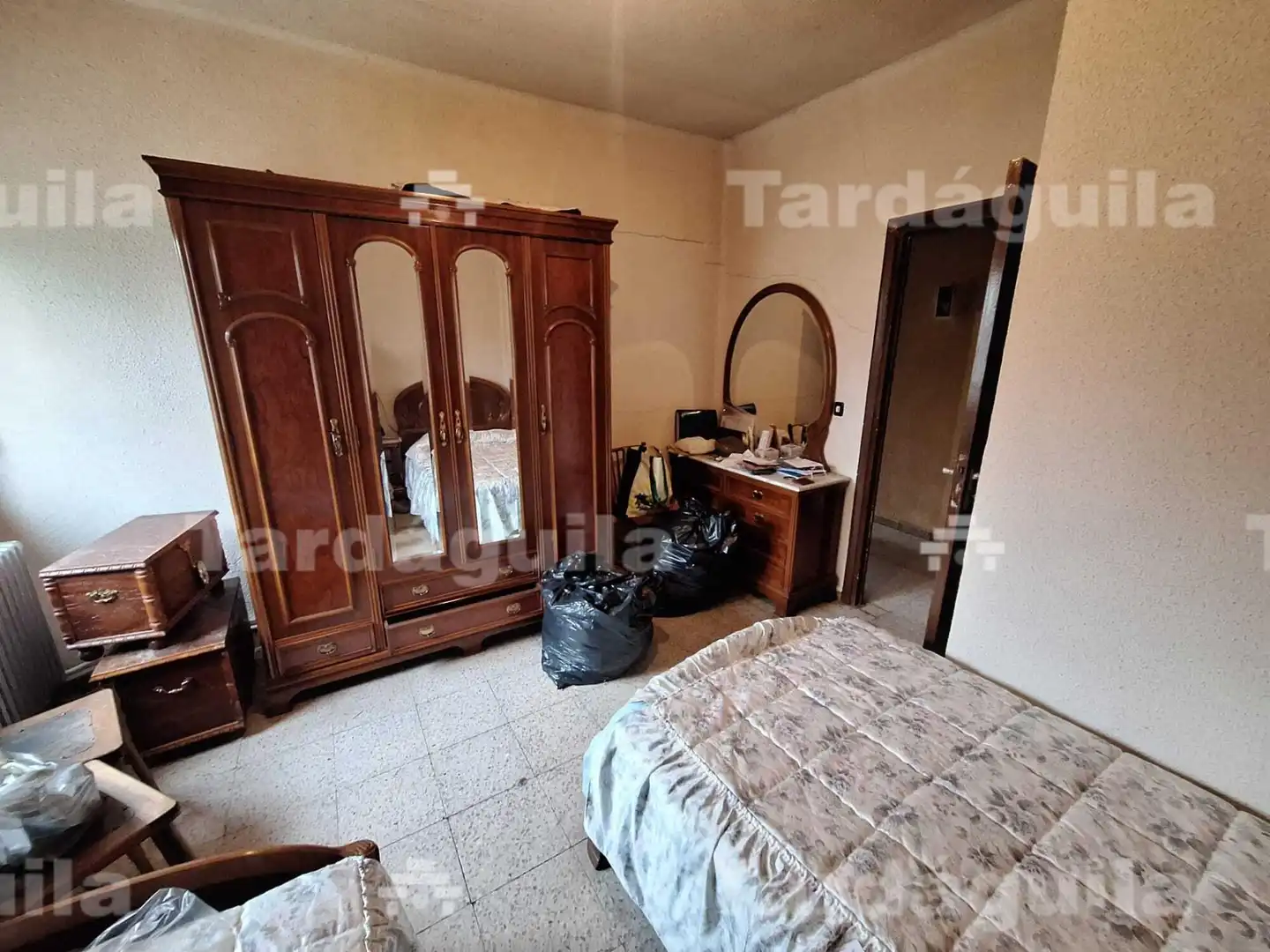 Habitación de Finca rústica en venta en Castellanos de Villiquera con Calefacción, Jardín privado y Trastero