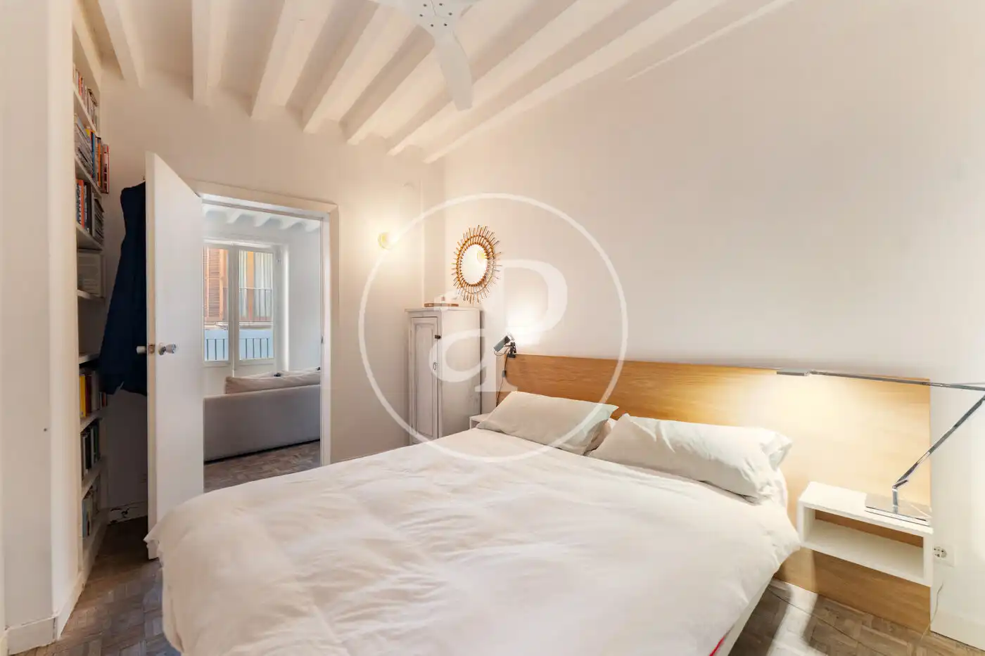 Schlafzimmer von Wohnung zum Verkauf in  Palma de Mallorca mit Heizung, Abstellraum und Balkon