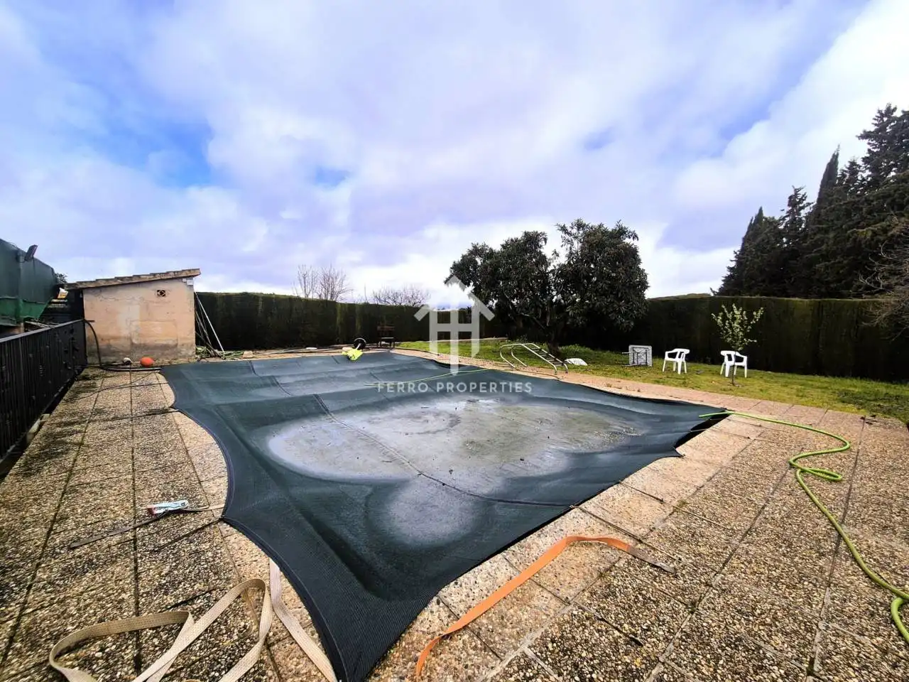 Piscina de Finca rústica en venda en Moraleda de Zafayona amb Aire condicionat, Jardí privat i Piscina