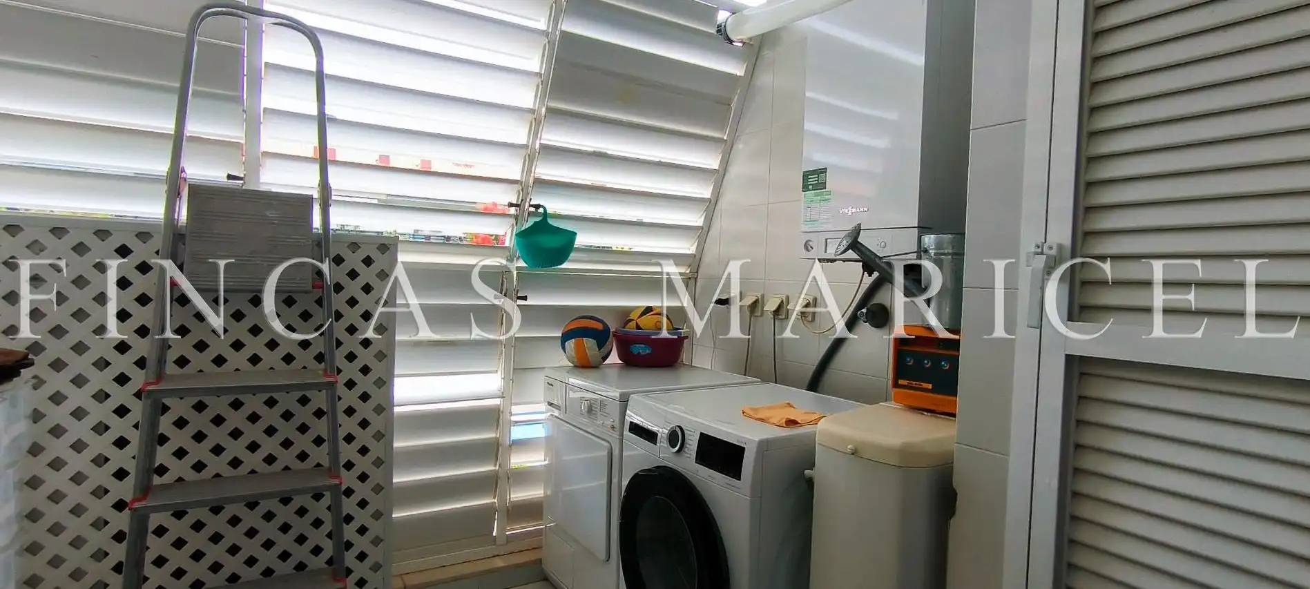 Cocina de Piso de alquiler en Sitges con Aire acondicionado, Calefacción y Terraza